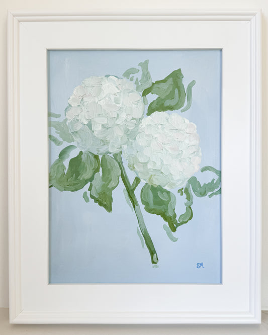 ''A Pop of Pretty'' 12x16 Oil on Paper, Framed