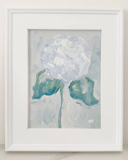''Standing Alone '' 9x12 Oil on Paper, Framed