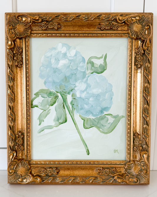 ''Soft Whisper'' 8x10 Oil on Paper, Framed