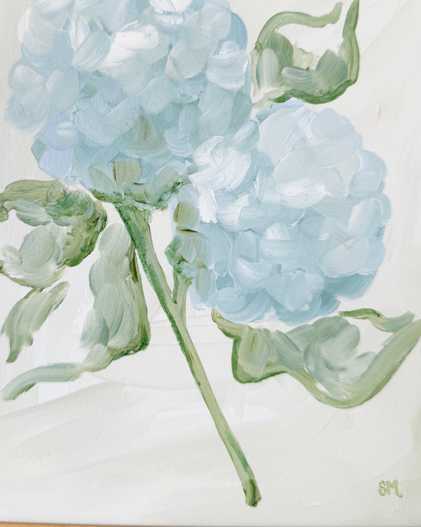 ''Soft Whisper'' 8x10 Oil on Paper, Framed