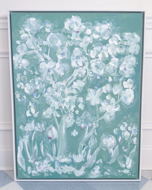"My Beauty" 30x40 Oil on Canvas, Framed