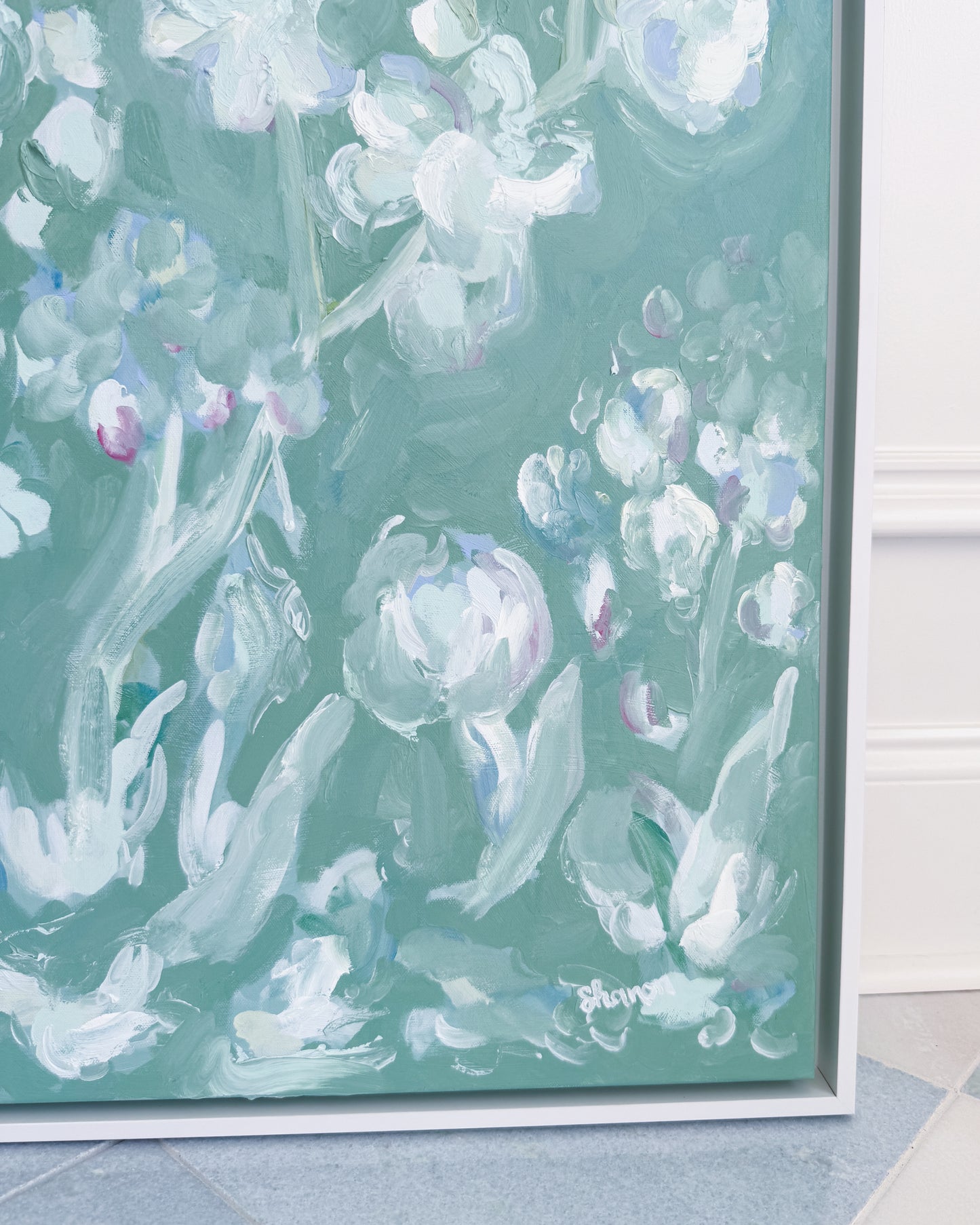"My Beauty" 30x40 Oil on Canvas, Framed