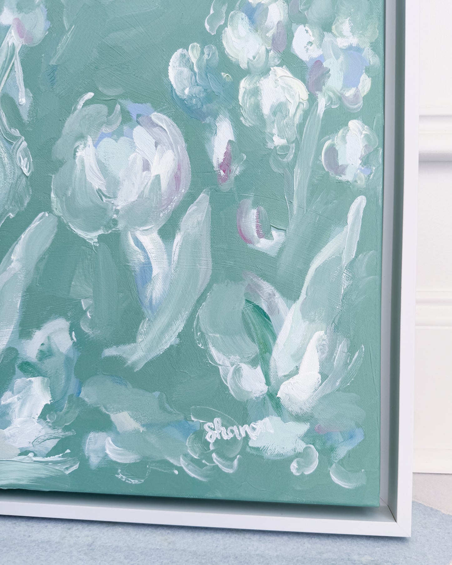 "My Beauty" 30x40 Oil on Canvas, Framed