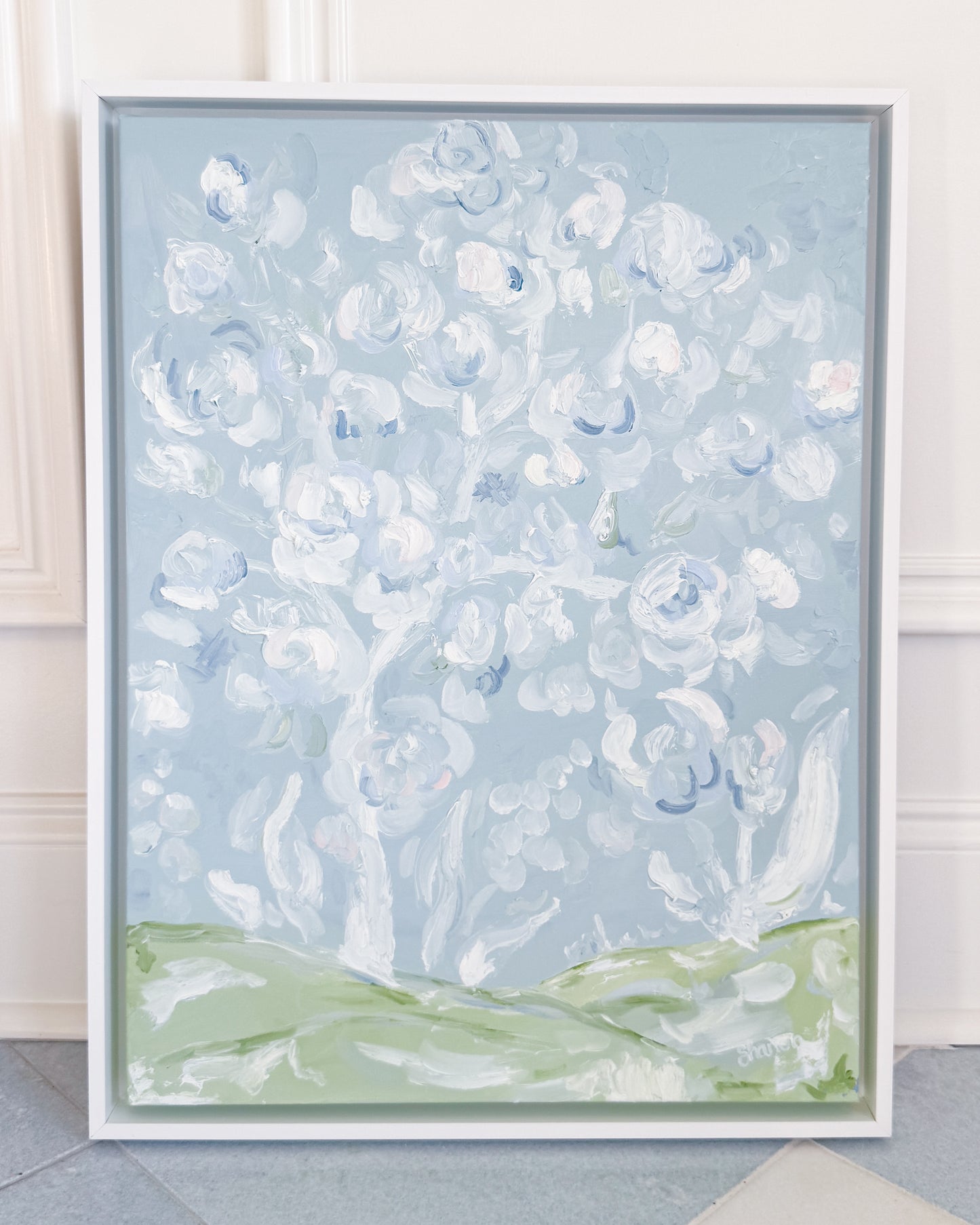 "Be Still" 18x24 Oil on Canvas, Framed