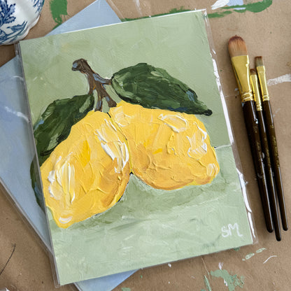 'Green with Lemon'
