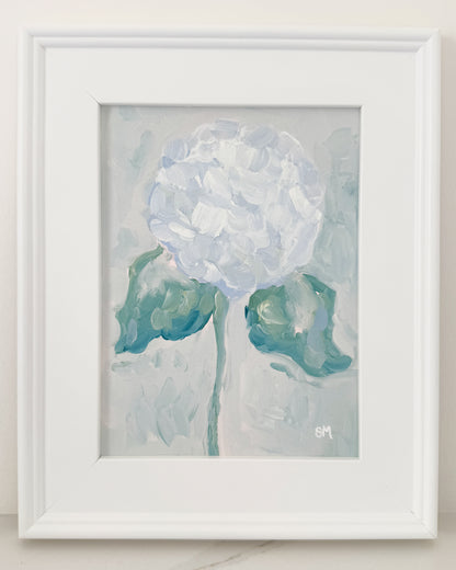 ''Standing Alone '' 9x12 Oil on Paper, Framed