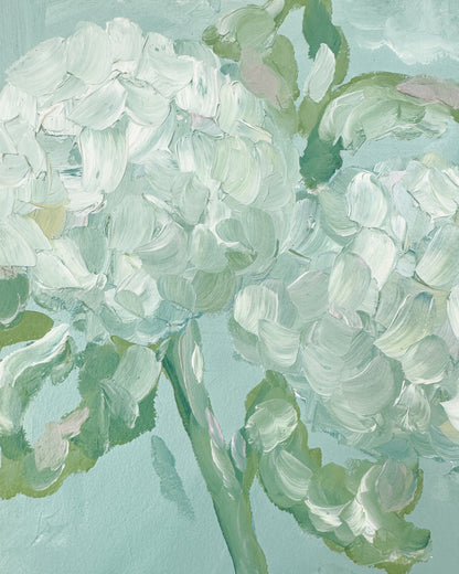 ''Soft Blooms'' 8x10 Oil on Paper, Framed