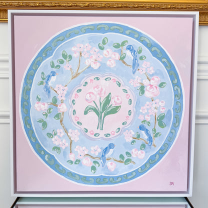 "Pretty Pieces" 24x24 Acrylic on Canvas, Framed