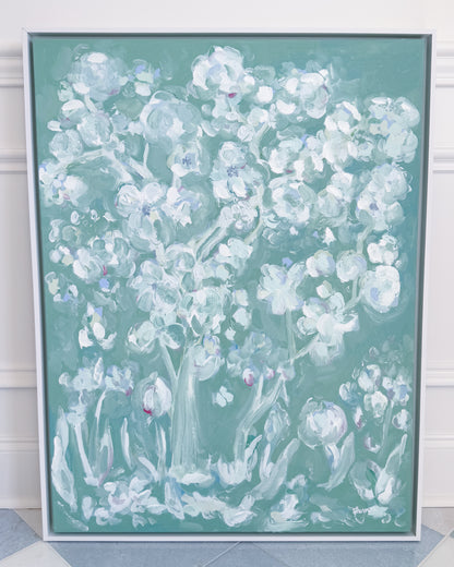 "My Beauty" 30x40 Oil on Canvas, Framed