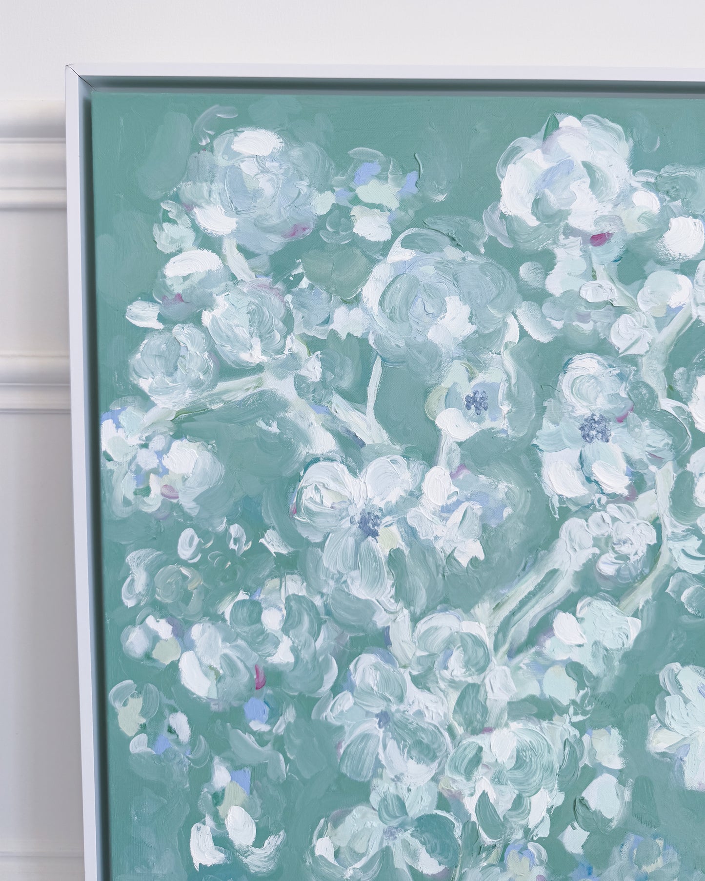 "My Beauty" 30x40 Oil on Canvas, Framed