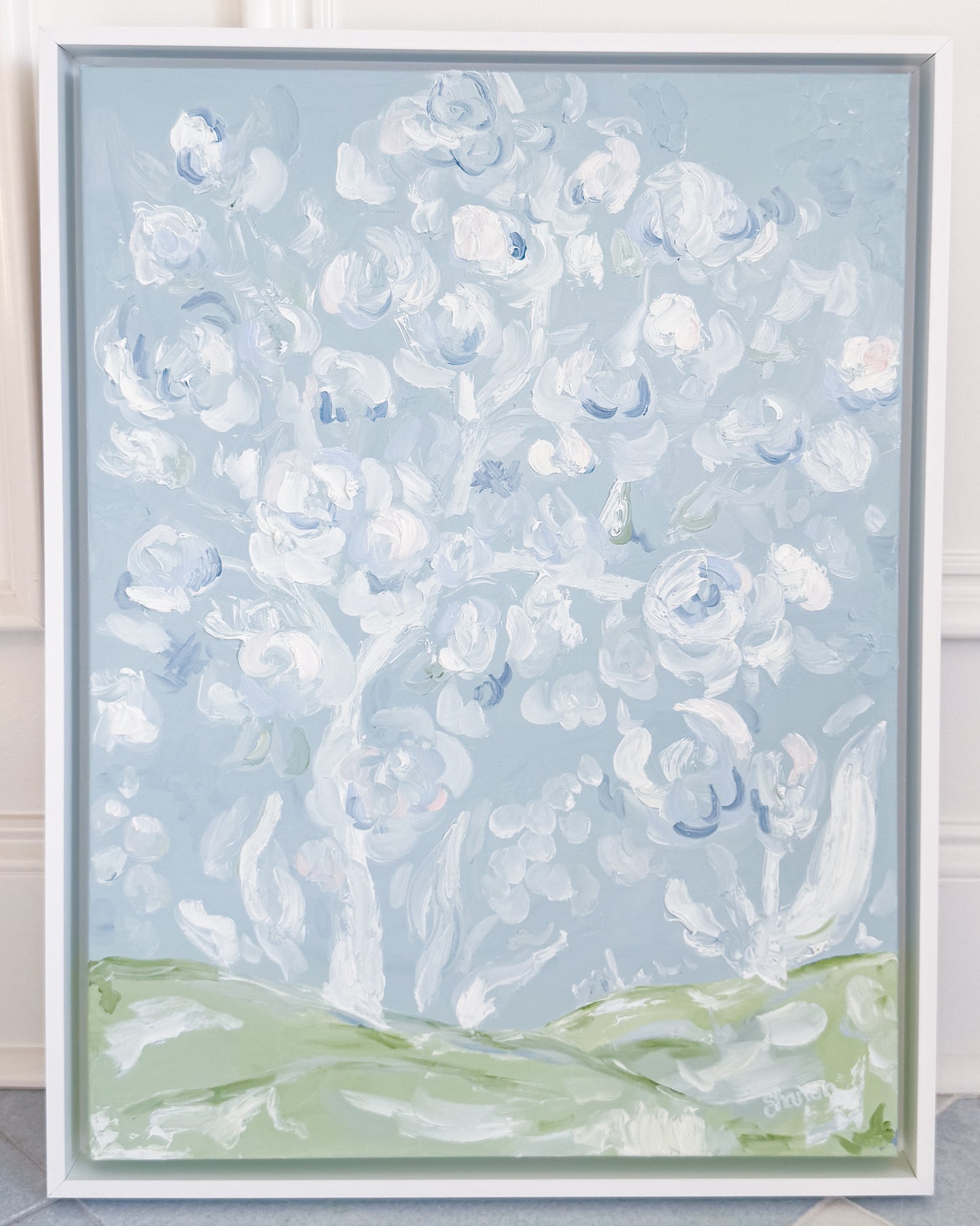 "Be Still" 18x24 Oil on Canvas, Framed