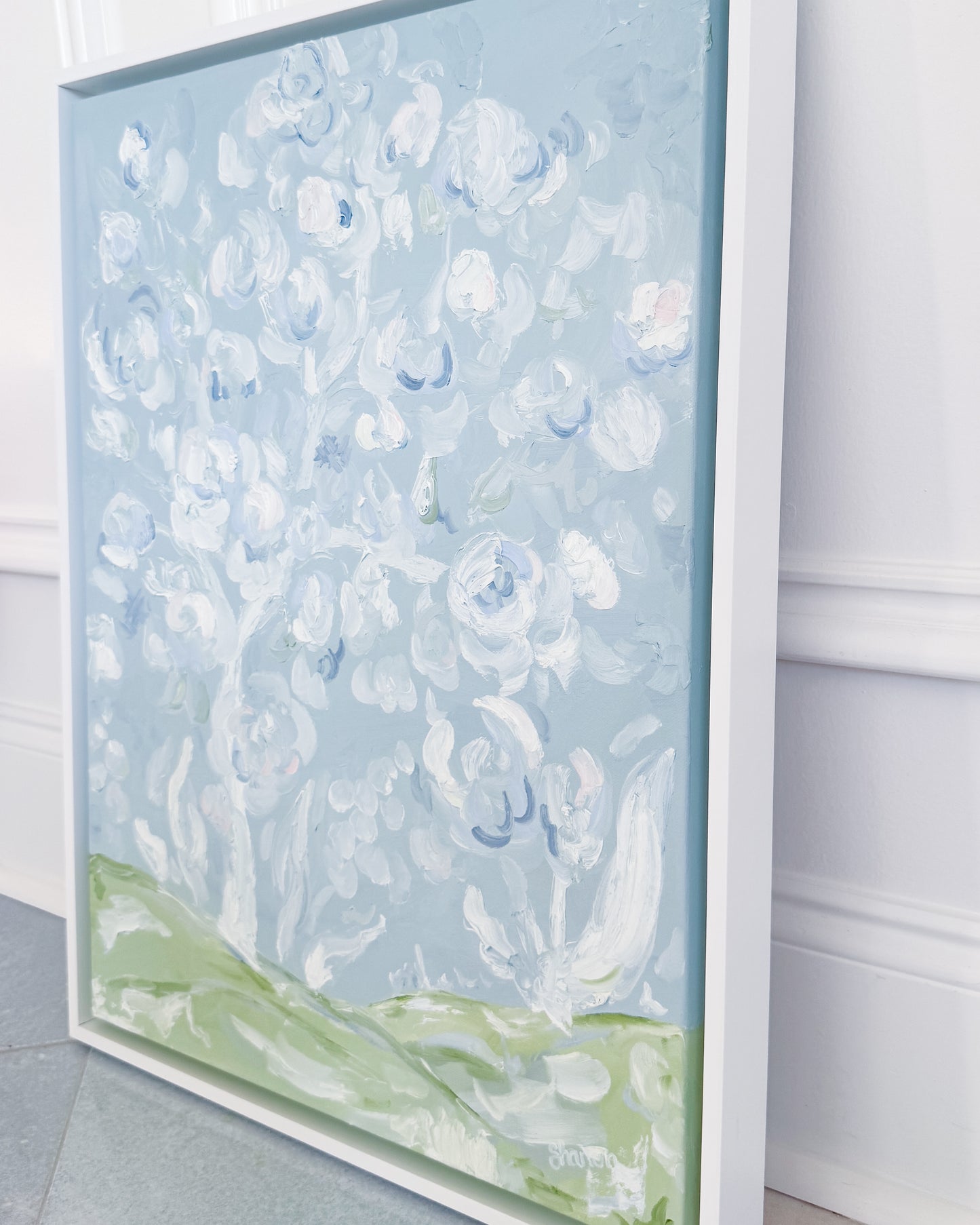 "Be Still" 18x24 Oil on Canvas, Framed