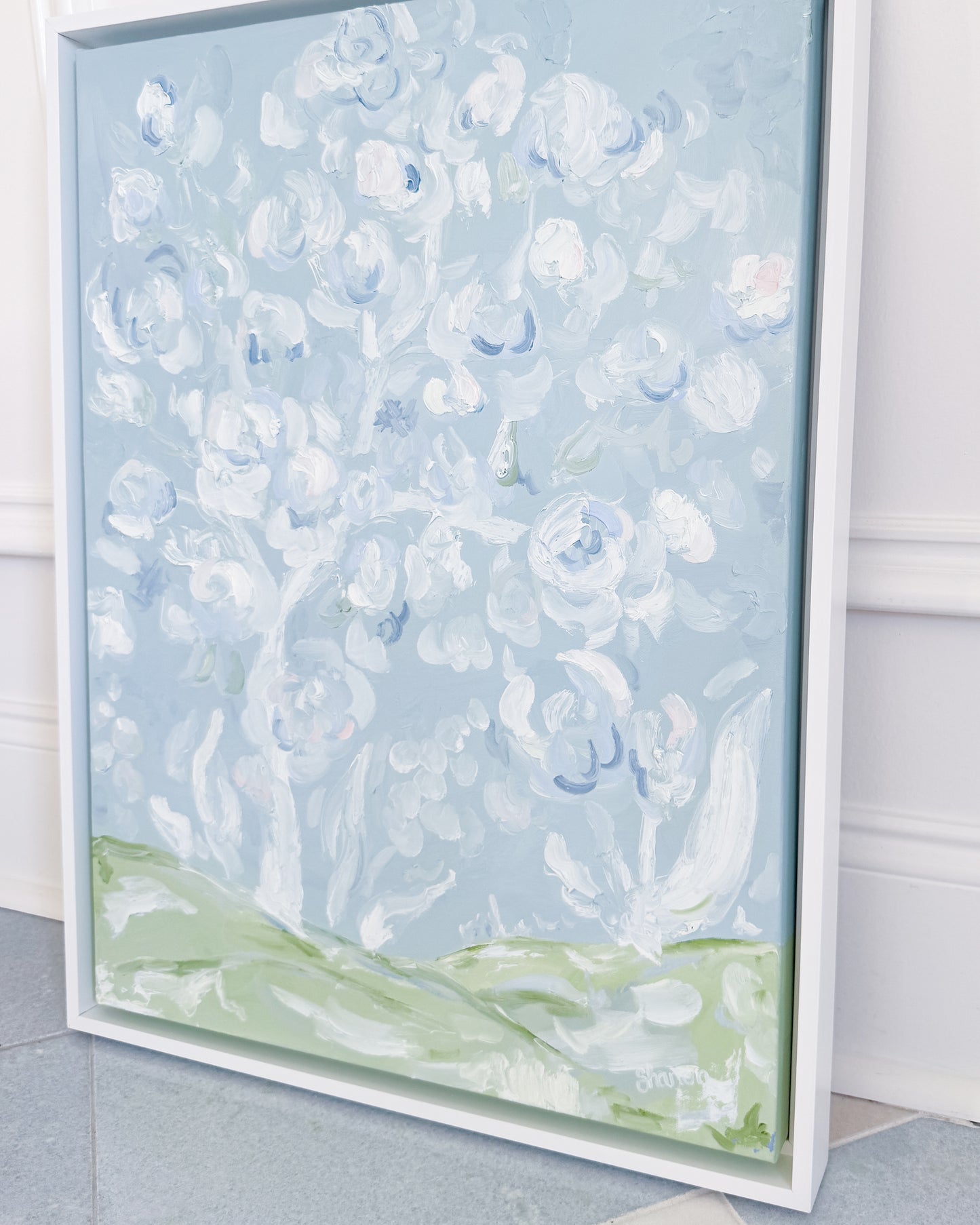 "Be Still" 18x24 Oil on Canvas, Framed