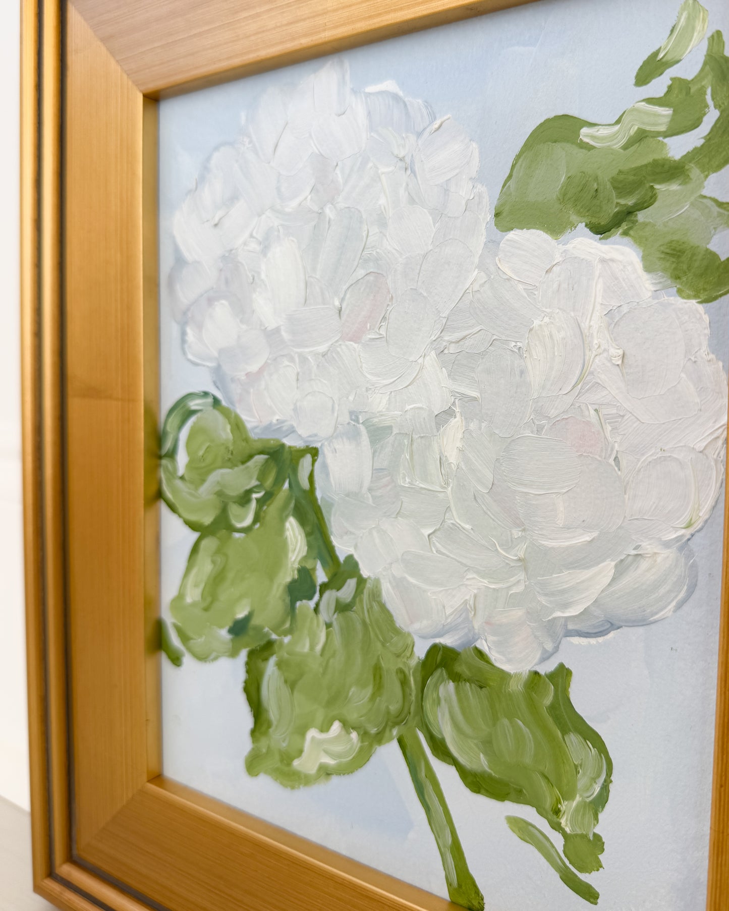 ''A Pretty Pair'' 8x10 Oil on Paper, Framed