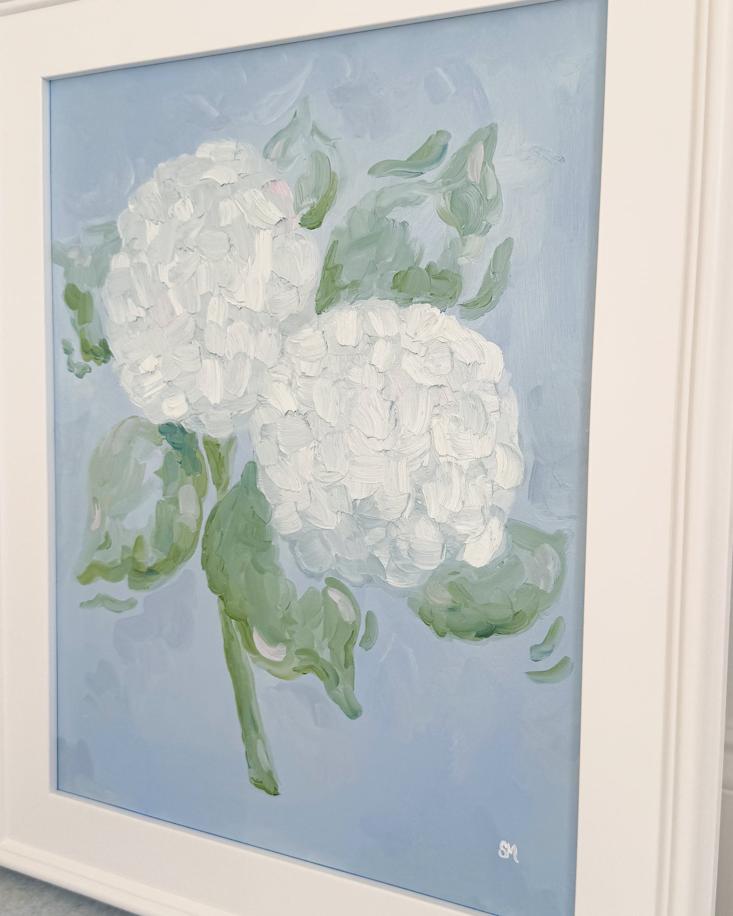 ''Gorgeous Blooms'' 16x20 Oil on Canvas, Framed