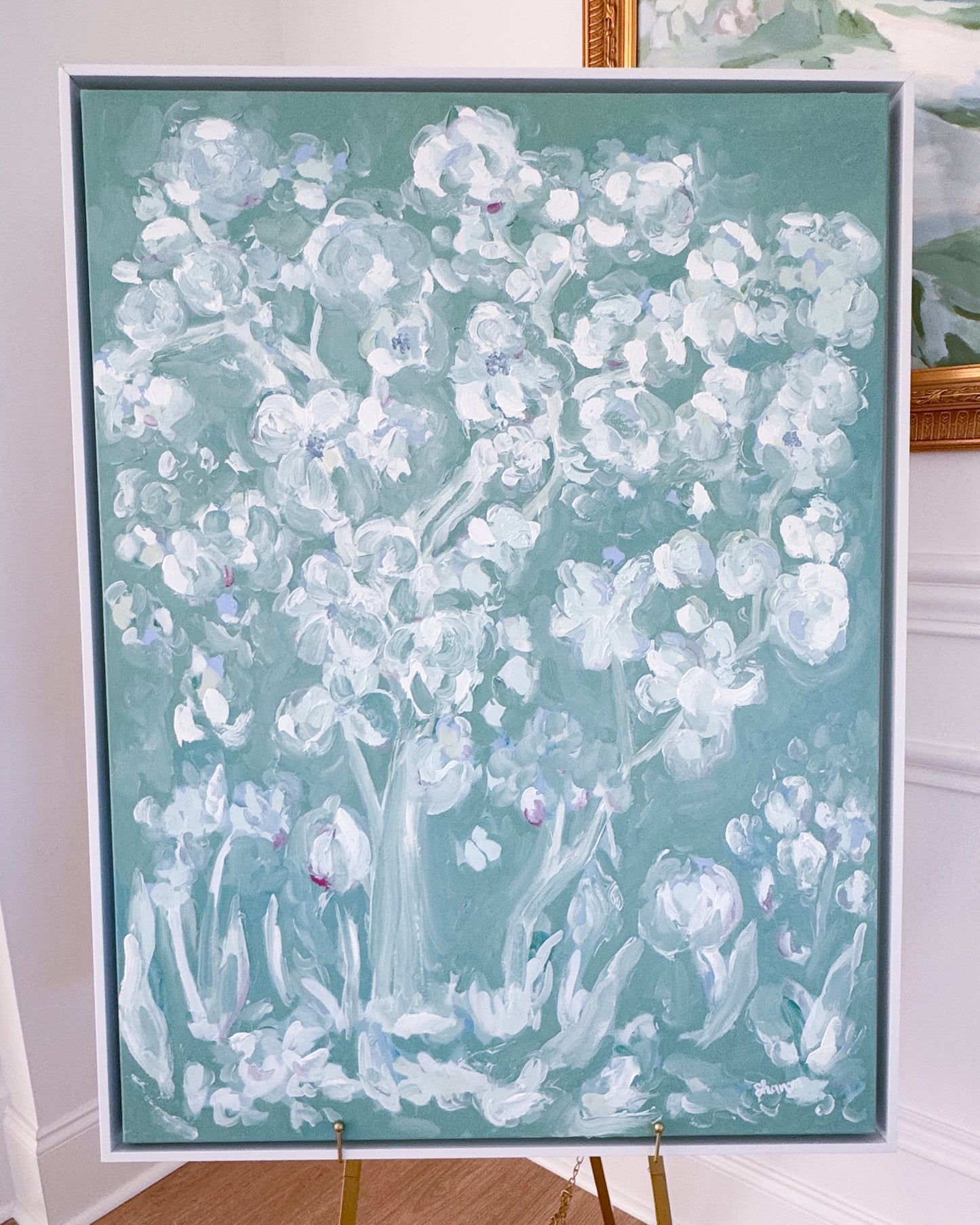 "My Beauty" 30x40 Oil on Canvas, Framed