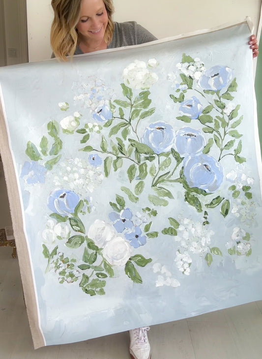 "Delicate Daylight" Acrylic on Loose Canvas