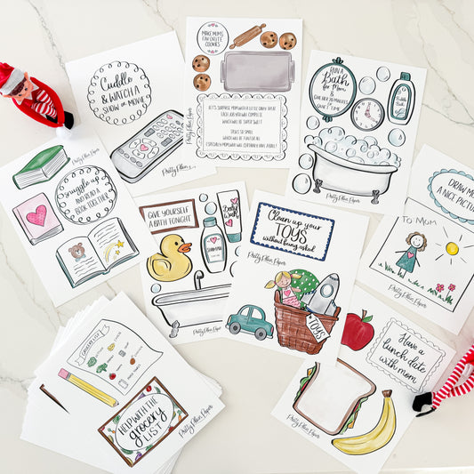 Elf Kit ...for MOM:  25 Days PRINTED & SHIPPED!