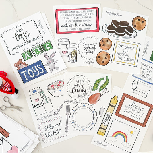 Elf Kit:  25 Days of Kindness PRINTED & SHIPPED!