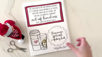 Elf Kit:  25 Days of Kindness PRINTED & SHIPPED!